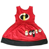 2019 Girls Summer  Dress Princess Cosply Birthday Dresses Costume for Kids Clothing Children Party Dresses