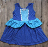 2019 Girls Summer  Dress Princess Cosply Birthday Dresses Costume for Kids Clothing Children Party Dresses
