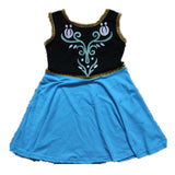 2019 Girls Summer  Dress Princess Cosply Birthday Dresses Costume for Kids Clothing Children Party Dresses