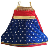 2019 Girls Summer  Dress Princess Cosply Birthday Dresses Costume for Kids Clothing Children Party Dresses