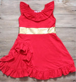 2019 Girls Summer  Dress Princess Cosply Birthday Dresses Costume for Kids Clothing Children Party Dresses