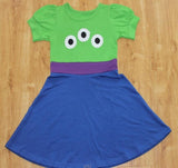 2019 Girls Summer  Dress Princess Cosply Birthday Dresses Costume for Kids Clothing Children Party Dresses
