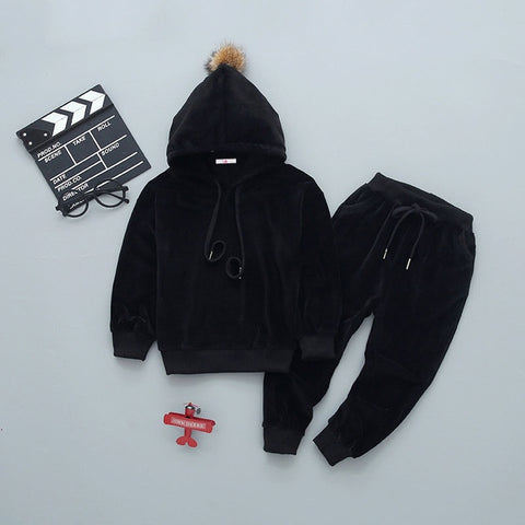 Girls Clothing Sets Children Clothing 2019 Autumn Winter Toddler Girls Clothes 2Pcs Outfit Kids Tracksuit Suit For Boys Clothes