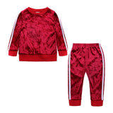 Girls Clothing Sets Children Clothing 2019 Autumn Winter Toddler Girls Clothes 2Pcs Outfit Kids Tracksuit Suit For Boys Clothes