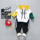 Children Clothing 2019 Autumn Winter Toddler Boy Clothes Hooded+Pant Outfit Kids Clothes Suit For Boys Clothing Set 1 2 3 4 Year
