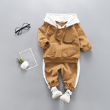 Children Clothing 2019 Autumn Winter Toddler Boy Clothes Hooded+Pant Outfit Kids Clothes Suit For Boys Clothing Set 1 2 3 4 Year