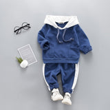 Children Clothing 2019 Autumn Winter Toddler Boy Clothes Hooded+Pant Outfit Kids Clothes Suit For Boys Clothing Set 1 2 3 4 Year
