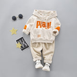Children Clothing 2019 Autumn Winter Toddler Boy Clothes Hooded+Pant Outfit Kids Clothes Suit For Boys Clothing Set 1 2 3 4 Year