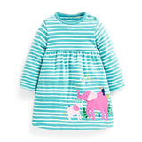 Girls Dress Long Sleeve Baby Girls Clothes Reversible Sequined Princess Dress Christmas Costume for Kids Clothing Children Dress