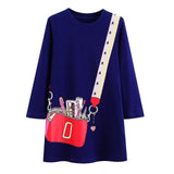 Girls Dress Long Sleeve Baby Girls Clothes Reversible Sequined Princess Dress Christmas Costume for Kids Clothing Children Dress