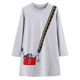 Girls Dress Long Sleeve Baby Girls Clothes Reversible Sequined Princess Dress Christmas Costume for Kids Clothing Children Dress