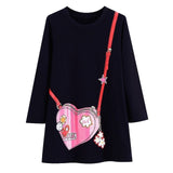 Girls Dress Long Sleeve Baby Girls Clothes Reversible Sequined Princess Dress Christmas Costume for Kids Clothing Children Dress