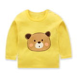 Brand Baby Long Sleeve Girls T-shirts  Kids Clothes Clothing Child Rabbit Print Costume Top Tees