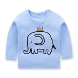 Brand Baby Long Sleeve Girls T-shirts  Kids Clothes Clothing Child Rabbit Print Costume Top Tees