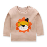 Brand Baby Long Sleeve Girls T-shirts  Kids Clothes Clothing Child Rabbit Print Costume Top Tees