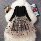 Little Girl Ceremonies Dress Baby Children's Clothing Tutu Kids Dresses for Girls Clothes Wedding Party Gown Vestidos Robe Fille
