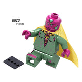 Thanos Captain Marvel Avengers 4 Endgame Block Iron Man Hulk Spiderman Captain America Building Blocks Figures Toys For Kids