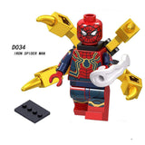 Thanos Captain Marvel Avengers 4 Endgame Block Iron Man Hulk Spiderman Captain America Building Blocks Figures Toys For Kids