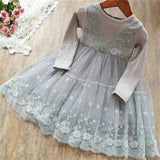 Little Girl Ceremonies Dress Baby Children's Clothing Tutu Kids Dresses for Girls Clothes Wedding Party Gown Vestidos Robe Fille
