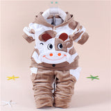 Kids Clothes Autumn Winter Baby Boys Clothes Sets Children Clothing Sets Baby Girls Sport Suit T-shirt+Pants 2Pcs Outfit Suit