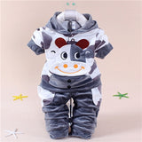Kids Clothes Autumn Winter Baby Boys Clothes Sets Children Clothing Sets Baby Girls Sport Suit T-shirt+Pants 2Pcs Outfit Suit