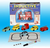Original Inductive Car Diecast Vehicle Magic Pen Toy Tank Truck Excavator Construt Follow Any Line You Draw Xmas Gifts for Kid