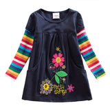 VIKITA Kids Girls Dress Baby Children Toddler Princess Dress Vestidos Children's Clothing Girls Winter Dresses 2-8Y LH5805 MIX