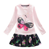 VIKITA Kids Girls Dress Baby Children Toddler Princess Dress Vestidos Children's Clothing Girls Winter Dresses 2-8Y LH5805 MIX