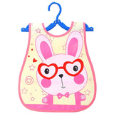 Baby Bibs Waterproof EVA Full Sleeve Bibs Children Apron Long Sleeve Feeding Bibs Kids Eating Breastplate Kid Baby Cloth Stuff