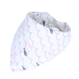 Cotton Baby Bibs Bandana Feeding Brup Cloth for Infant Newborns Saliva Towel Scarf Kids Toddler Baby Care Boys Girls Stuff Bib