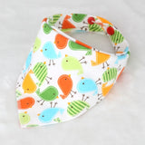 Cotton Baby Bibs Bandana Feeding Brup Cloth for Infant Newborns Saliva Towel Scarf Kids Toddler Baby Care Boys Girls Stuff Bib