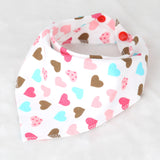 Cotton Baby Bibs Bandana Feeding Brup Cloth for Infant Newborns Saliva Towel Scarf Kids Toddler Baby Care Boys Girls Stuff Bib