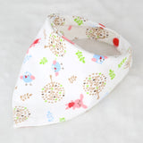 Cotton Baby Bibs Bandana Feeding Brup Cloth for Infant Newborns Saliva Towel Scarf Kids Toddler Baby Care Boys Girls Stuff Bib