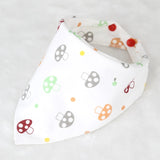 Cotton Baby Bibs Bandana Feeding Brup Cloth for Infant Newborns Saliva Towel Scarf Kids Toddler Baby Care Boys Girls Stuff Bib