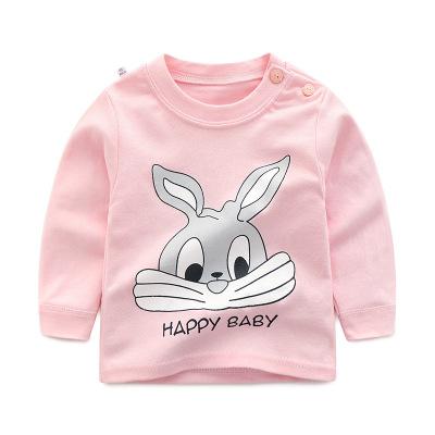 Brand Baby Long Sleeve Girls T-shirts  Kids Clothes Clothing Child Rabbit Print Costume Top Tees