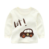 Brand Baby Long Sleeve Girls T-shirts  Kids Clothes Clothing Child Rabbit Print Costume Top Tees