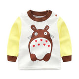 Brand Baby Long Sleeve Girls T-shirts  Kids Clothes Clothing Child Rabbit Print Costume Top Tees