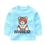 Brand Baby Long Sleeve Girls T-shirts  Kids Clothes Clothing Child Rabbit Print Costume Top Tees
