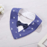 Infant Apron Baby Kids Bibs Burp Boy Girls Newborn Feeding Waterproof Toddlers Soft Bow Burp Tie Stuff Cloth scarf children