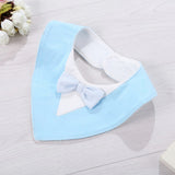 Infant Apron Baby Kids Bibs Burp Boy Girls Newborn Feeding Waterproof Toddlers Soft Bow Burp Tie Stuff Cloth scarf children