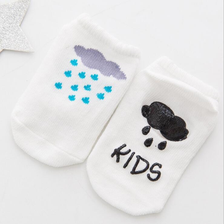 Lytwtw's Baby Floor Boy Girl Kids Children Smile Infant Cotton Anti Skid Slip Toddler Slipper Sock Striped Newborn cheap stuff