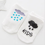 Lytwtw's Baby Floor Boy Girl Kids Children Smile Infant Cotton Anti Skid Slip Toddler Slipper Sock Striped Newborn cheap stuff