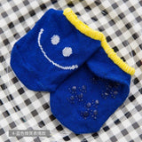 Lytwtw's Baby Floor Boy Girl Kids Children Smile Infant Cotton Anti Skid Slip Toddler Slipper Sock Striped Newborn cheap stuff