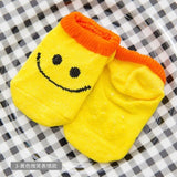 Lytwtw's Baby Floor Boy Girl Kids Children Smile Infant Cotton Anti Skid Slip Toddler Slipper Sock Striped Newborn cheap stuff
