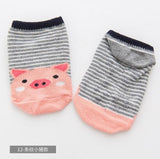 Lytwtw's Baby Floor Boy Girl Kids Children Smile Infant Cotton Anti Skid Slip Toddler Slipper Sock Striped Newborn cheap stuff