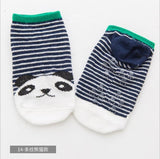 Lytwtw's Baby Floor Boy Girl Kids Children Smile Infant Cotton Anti Skid Slip Toddler Slipper Sock Striped Newborn cheap stuff
