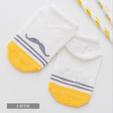 Lytwtw's Baby Floor Boy Girl Kids Children Smile Infant Cotton Anti Skid Slip Toddler Slipper Sock Striped Newborn cheap stuff