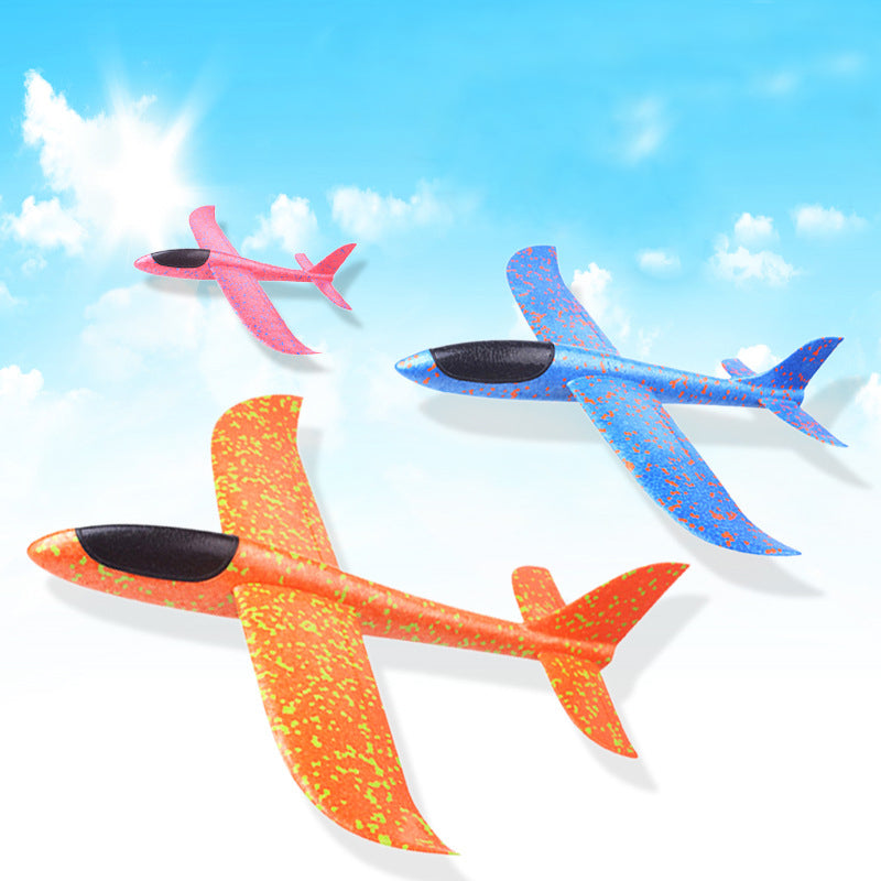 2019 DIY Kids Toys Hand Throw Flying Glider Planes Foam Aeroplane Model Party Bag Fillers Flying Glider Plane Toys For Kids Game
