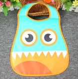 Cartoon Baby Bibs Apron Adjustable Burp Cloths Feeding with Long Sleeves Baby Accessories Stuff Cute Animals bavoir toddler kids