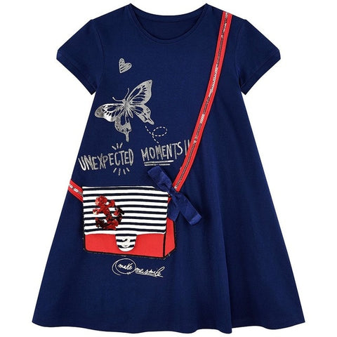 Toddler Dresses for Girls Clothes 2019 Brand Cotton Casual Princess Dress Unicorn Kids Dresses Children Clothing Baby Girl Dress